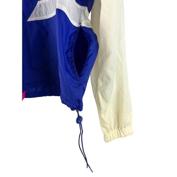 VTG 90's Nike Windbreaker Jacket Color block Pullover 1/4 Zip, Women's Large - Picture 8 of 11